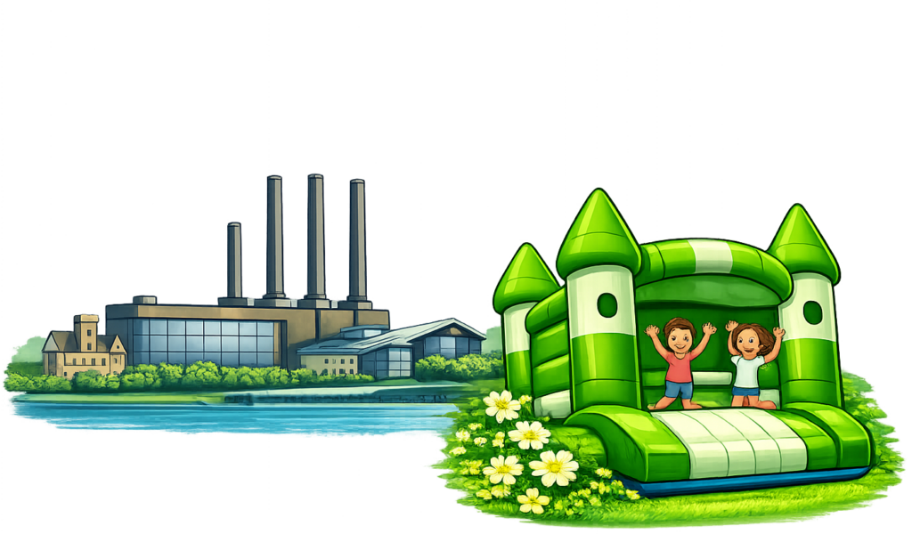 Hüpfburg Zirkus mit Clowns mieten für Kindergeburtstag in Braunschweig & Wolfsburg