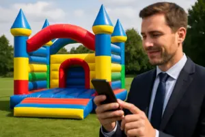 Hüpfburg in Elm mieten ohne Stress