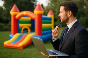 Hüpfburg mieten in 7 klaren Schritten