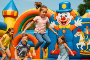 12 Hüpfburg-Mottos für den Kindergeburtstag