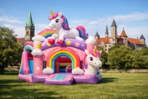 Hüpfburg Einhorn mieten in Braunschweig