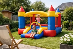 Hüpfburg für kleine Gärten geeignet?