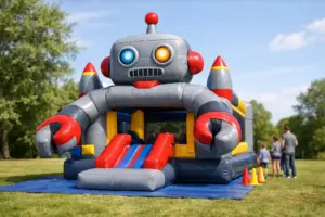 Roboter Hüpfburg mieten in der Region