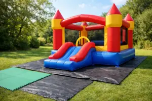 Hüpfburg mieten – welche Unterlage ist ideal?