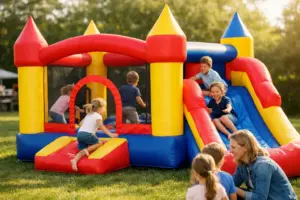 Hüpfburg Größe und Kinderanzahl planen